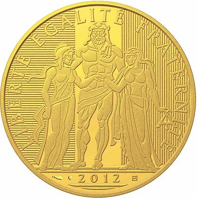1000 €-2 - Philatélie - pièce de monnaie de 1000 € en or - Monnaie de Paris - pièce de monnaie de collection