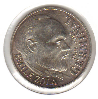 100F900-1985 - Philatélie 50 - pièce française de 100 francs