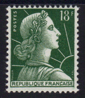 1011Aa- Philatelie - timbre de France avec variété