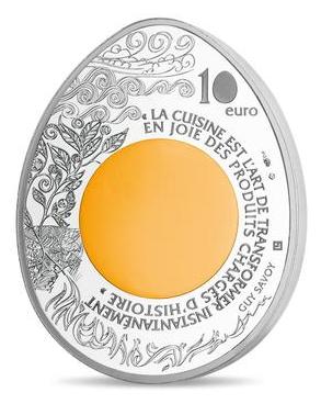 10 € Savoy 1 - Philatelie - pièce de monnaie euros - Monnaie de Paris - excellence à la française - Guy SAVOY