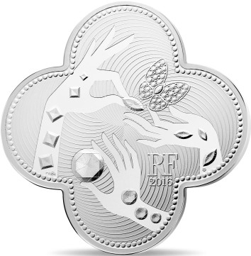 10 € Van Cleef - 2 - Philatelie - pièces  de monnaie Monnaie de Paris - Excellence à la française
