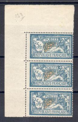 123 BDF x 3 - Philatelie - timbres de France de collection