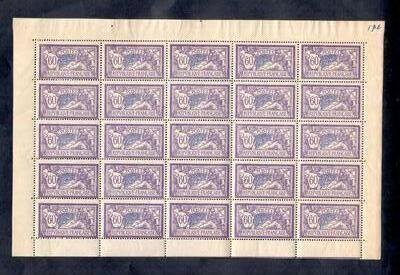 144 feuille - Philatelie - timbres de France de collection en feuille