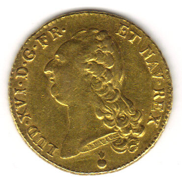 1789AA-2 - Philatelie - pièce Monnaie Royale en or