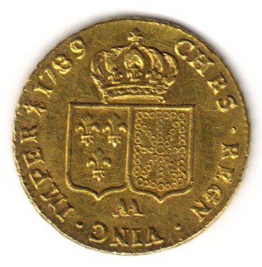 1789AA - Philatelie - pièce Monnaie Royale en or