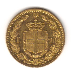 20 lires 1882