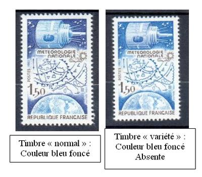 2292b - 2 - Philatélie - timbre de France avaec variété N° Yvert et Tellier 2292b