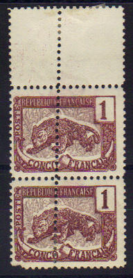 27 VAR* - Philatelie - timbre de colonies françaises - timbres du Congo