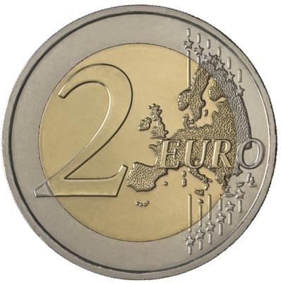 2 € - Philatélie - pièce commémorative 2 € France