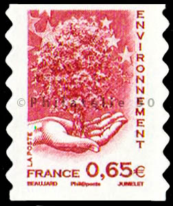 4199 Philatélie 50 timbre de France neuf sans charnière timbre de collection Yvert et Tellier Environnement 2008