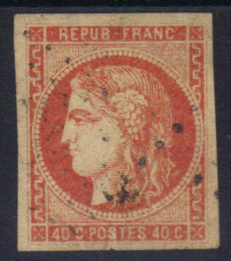 48 d - Philatelie 50 - timbre de France Classique - timbre de France de collection