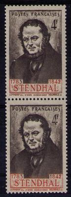 550 - Philatélie 50 - timbre de France avec variété N° Yvert et Tellier 550