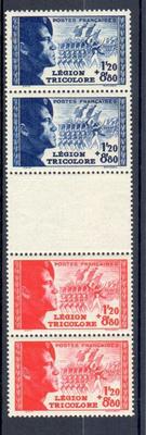 566b - Philatélie - timbres de France N° Yvert et Tellier 565 et 566 - timbres de France de collection