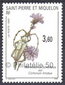 575 timbre de collection de Saint-Pierre et Miquelon Philatélie 50 1993