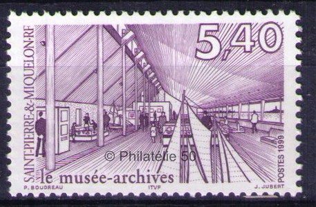704 timbre de collection Saint-Pierre et Miquelet Philatélie 50 1999