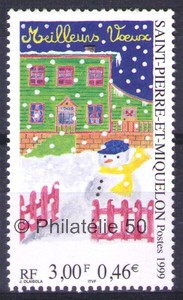 705 timbre de collection Saint-Pierre et Miquelet Philatélie 50 1999