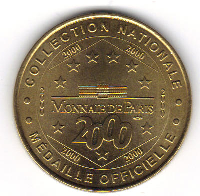 7507MPR1-00-2 - Philatelie - médaille touristique Monnaie de Paris - jeton touristique