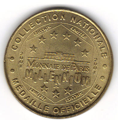 7515TM1-01-2 - Philatelie - médaille touristique Monnaie de Paris - jeton touristique