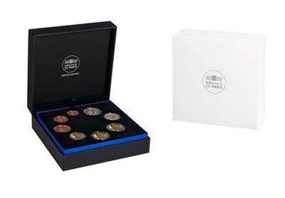 BE2018 - Philatelie - série de pièces de monnaies euros - Monnaie de Paris