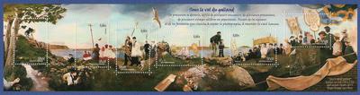 BF-SPM18 - Philatélie - Bloc feuillet de timbre de Saint Pierre et Miquelon N° 18 du catalogue Yvert et Tellier - Timbres de collection