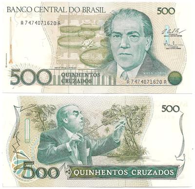 Brésil - Pick 212c - Billet de collection de la Banque centrale du Brésil - Billetophilie