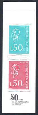 Carnet 1529 - Philatelie - carnet de timbres de France