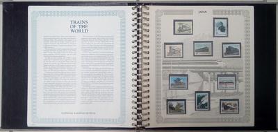 CollectionTrains - Philatélie - Belle collection de timbres thématiques sur les trains - Timbres de collection