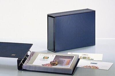 ID7990 - Philatélie - reliure compact pour cartes postales -  matériel cartophilie