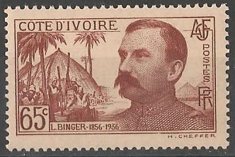 COTI139 - Philatélie - Timbre de Côte d'Ivoire N° Yvert et Tellier 139 - Timbres de colonies françaises - Timbres de collection