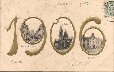 CPA50VLG2311124 - Philatélie - Carte postale Valognes 1906 - Cartophilie - Cartes postales de collection