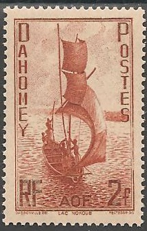 DAH136 - Philatélie - Timbre du Dahomey N° Yvert et Tellier 136 - Timbres des colonies françaises - Timbres de collection