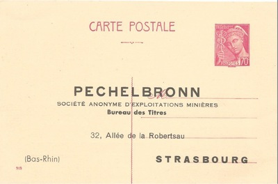 EP416-CP1 - Philatélie - Entiers Postaux - timbres de France