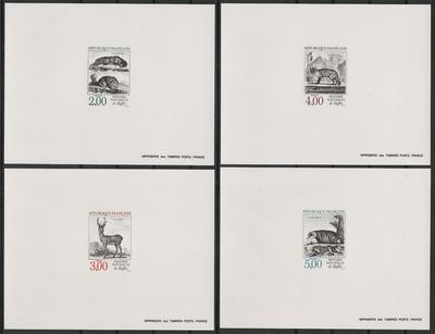EP.LUXE2539-2542 - Philatélie - Epreuves de luxe des timbres de France N° 2539 à 2542 du catalogue Yvert et Tellier - Epreuves de luxe de collection