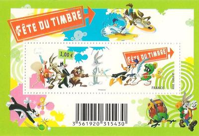 F4341 - Philatélie - Feuillet de timbres de France N° Yvert et Tellier 4341 - Timbres de collection