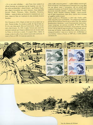 Emission commune - timbres de France et de Pologne - Philatélie 50 - 1999 - 2