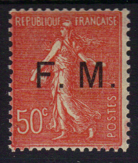 FM6 - Philatelie - timbre de France de Franchise Militaire