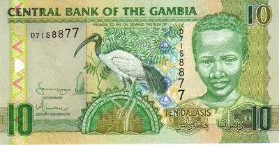 Gambie - Philatelie - billets de banque de collection