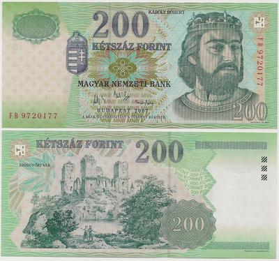 Hongrie - Pick 187g - Billet de collection de la Banque nationale de Hongrie - Billetophilie