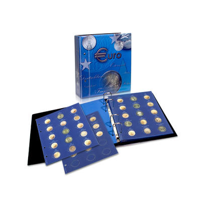 ID7822 - Philatélie 50 - matériel numismatique marque SAFE - album numismatique pour pièces de monnaies euros