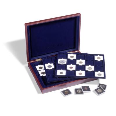 LE310264 - Philatélie - Coffret volterra pour 60 capsules quadrum - Pièces de monnaie de collection - Numismatique