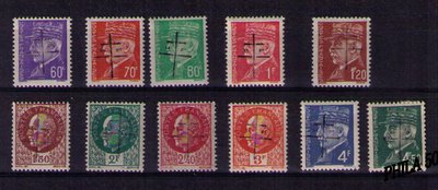 Cherbourg - Philatélie 50 - timbres de France sur la libération de Cherbourg