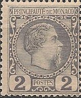 MON2 - Philatélie - Timbre de Monaco N° Yvert et Tellier 2 neuf - Timbres de collection