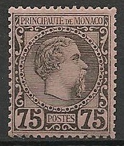 MON8char - Philatélie - Timbre de Monaco N° Yvert et Tellier 8 neuf - Timbres de collection
