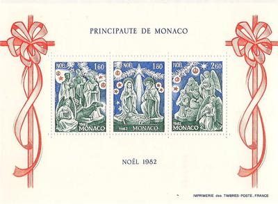 MONBF23 - Philatélie - Bloc feuillet de Monaco N° Yvert et Tellier 23 - Timbres de Monaco - Timbres de collection