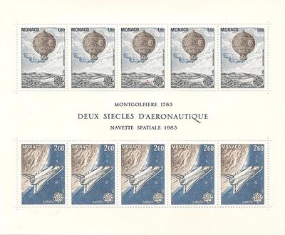 MONBF25 - Philatélie - Bloc feuillet de Monaco N° Yvert et Tellier 25 - Timbres de Monaco - Timbres de collection