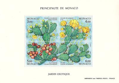 MONBF55 - Philatélie - Bloc feuillet de Monaco N° Yvert et Tellier 55 - Timbres de Monaco - Timbres de collection