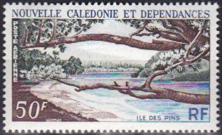 NCALPA75 - Philatélie - Timbre Poste Aérienne de Nouvelle-Calédonie N° Yvert et Tellier 75 - Timbres de collection