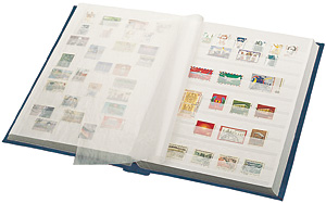 Pages blanches - classeur pour timbres - Philatélie 50