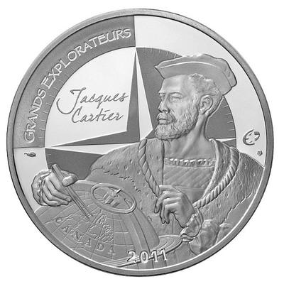 Pièce J. CARTIER - Philatélie 50 - pièce de monnaie de 10 € Jacques CARTIER émise en 2011 - pièces de monnaies de collection - Monaies de Paris