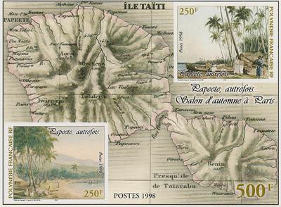 POLYBF23 - Philatélie - Bloc feuillet de Polynésie française N° Yvert et Tellier 23 - Timbres de Polynésie - Timbres de collection